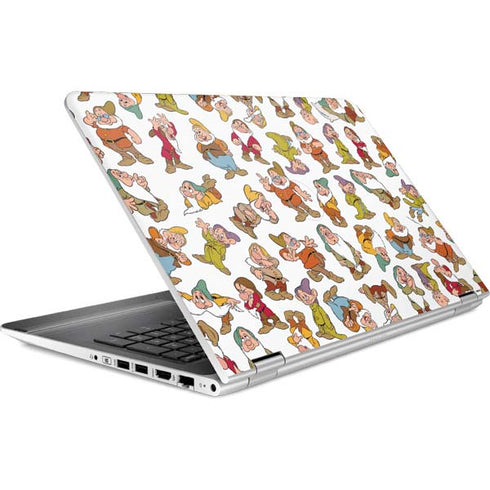 Disney Snow White Dwarfs Pattern HP Pavilion Skin